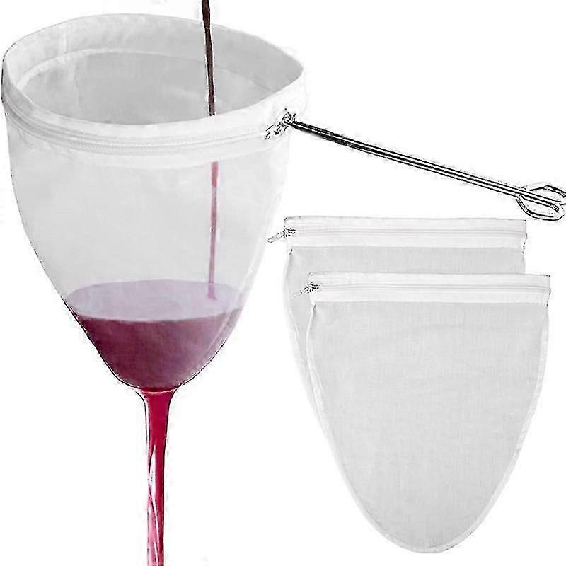 Ultra Fine Mesh Strainer Bag With Zipper,strainers Fine Mesh With Reinforced Frame And Sturdy Handl - KM