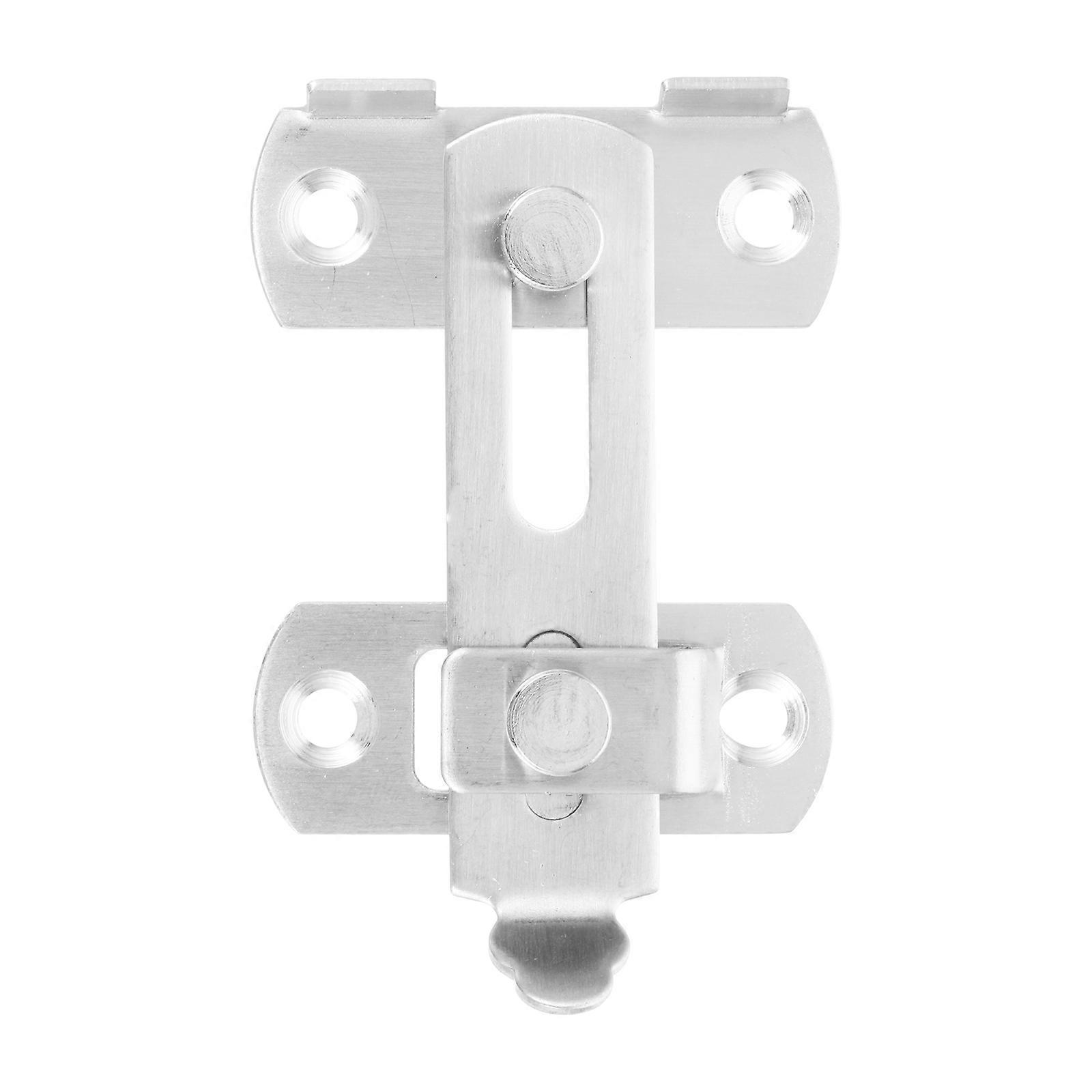 1 Pc Practical Window Latch Anti Pick Convenient Safety Buckle Silver