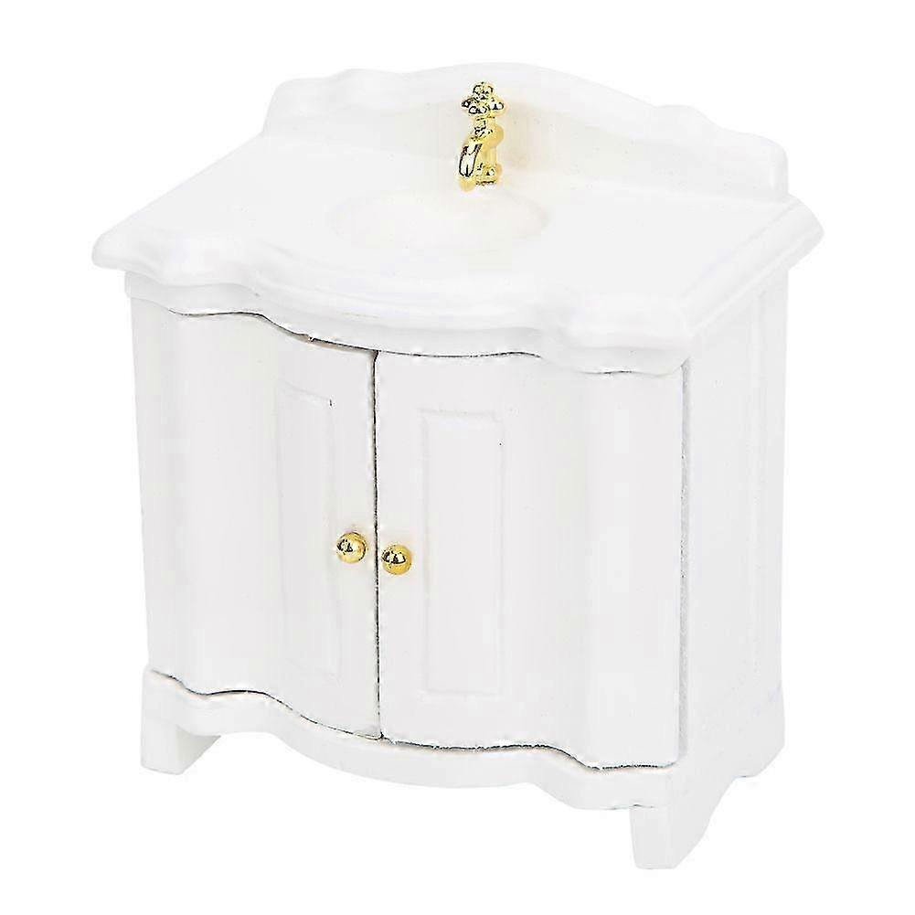 2025 Último modelo 1:12 Casa de muñecas Lavabo Mini Micro Tipo Decoración