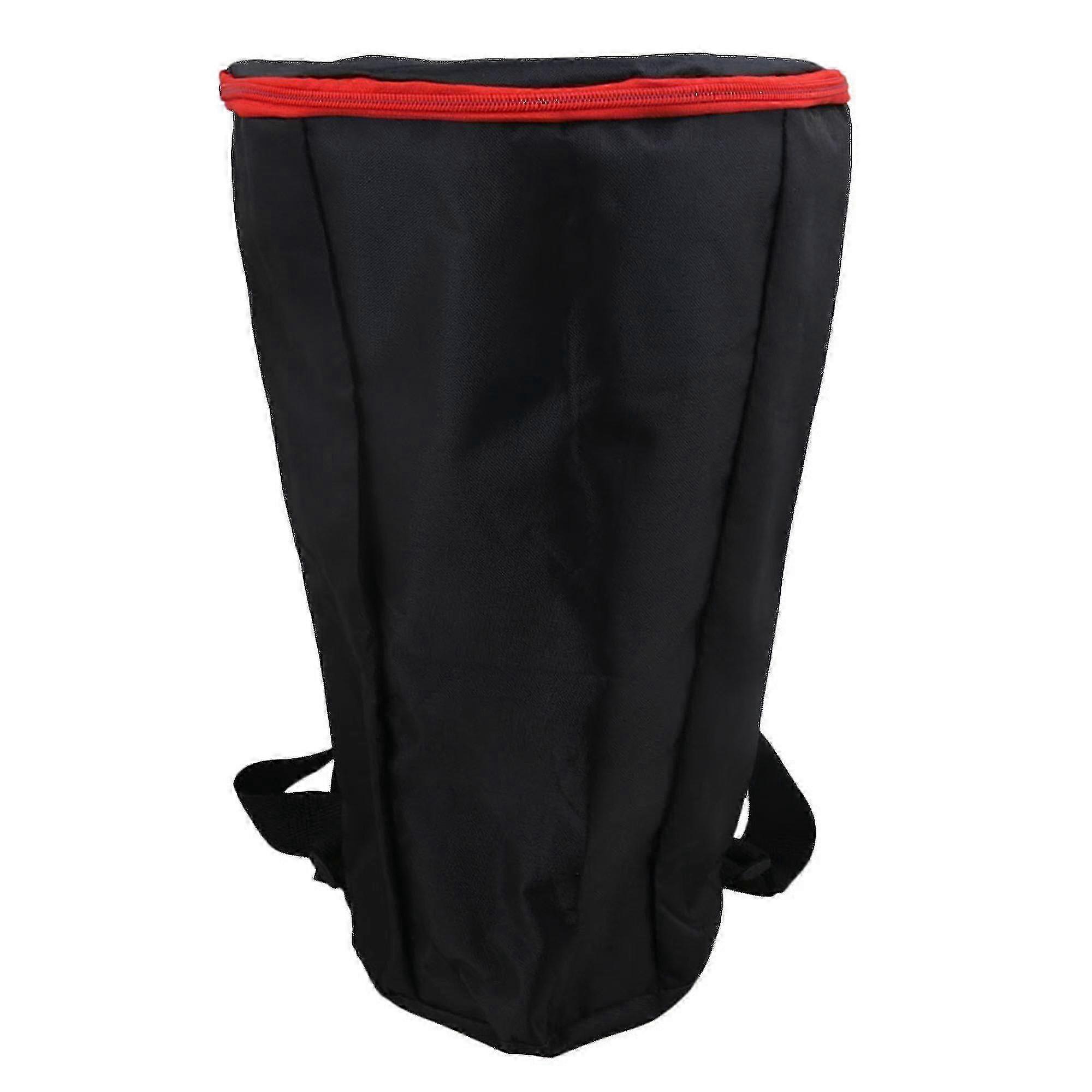 Saco de tambor Djembe à prova d'água de 12 polegadas com zíper para tambores africanos