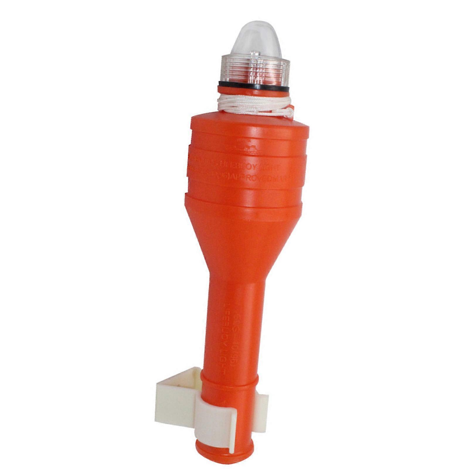 Automatic Water Activated Buoy Light with Security Tethers High Intensitys Flashing for Emergency Survival Safety Multicolor