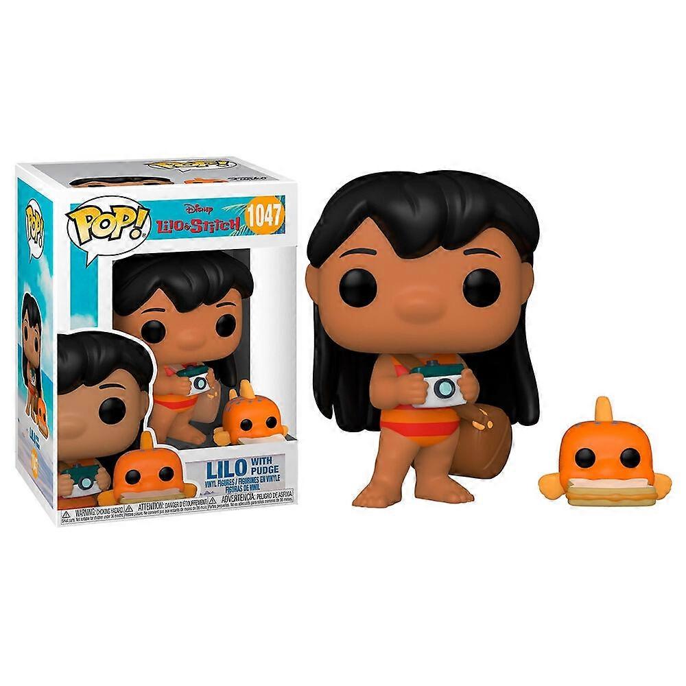 Disney Lilo και Stitch Lilo POP φιγούρα με Pudge