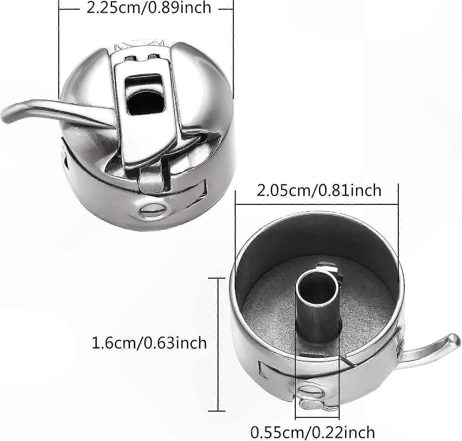 Stainless Steel Bobbin Case for 15-Class Front Loading Sewing Machines-Compatible with Wuqx
