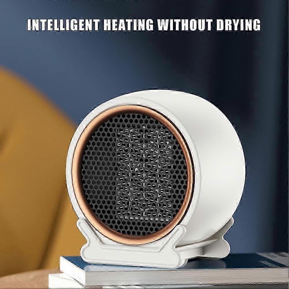 X7 1200W PTC Ceramic Personal Heater Space Heater Fan with 2 Modes for Office Room Desk Indoor Use -