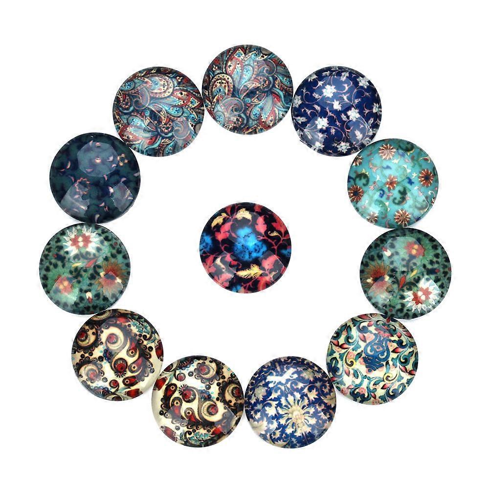 Glass Patch Mixed Style for DIY Jewelry Making Accessories 20Pcs