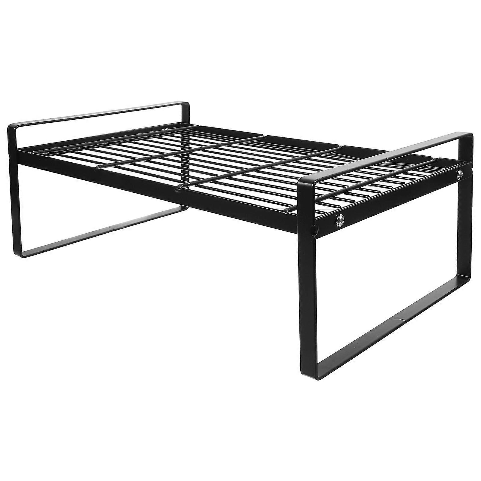 Laptop Riser For Desk Computer Stand Organizer Living Room Rectangular Black Multipurpose Non-slip 34.50X21.00X12.00CM 1Pack