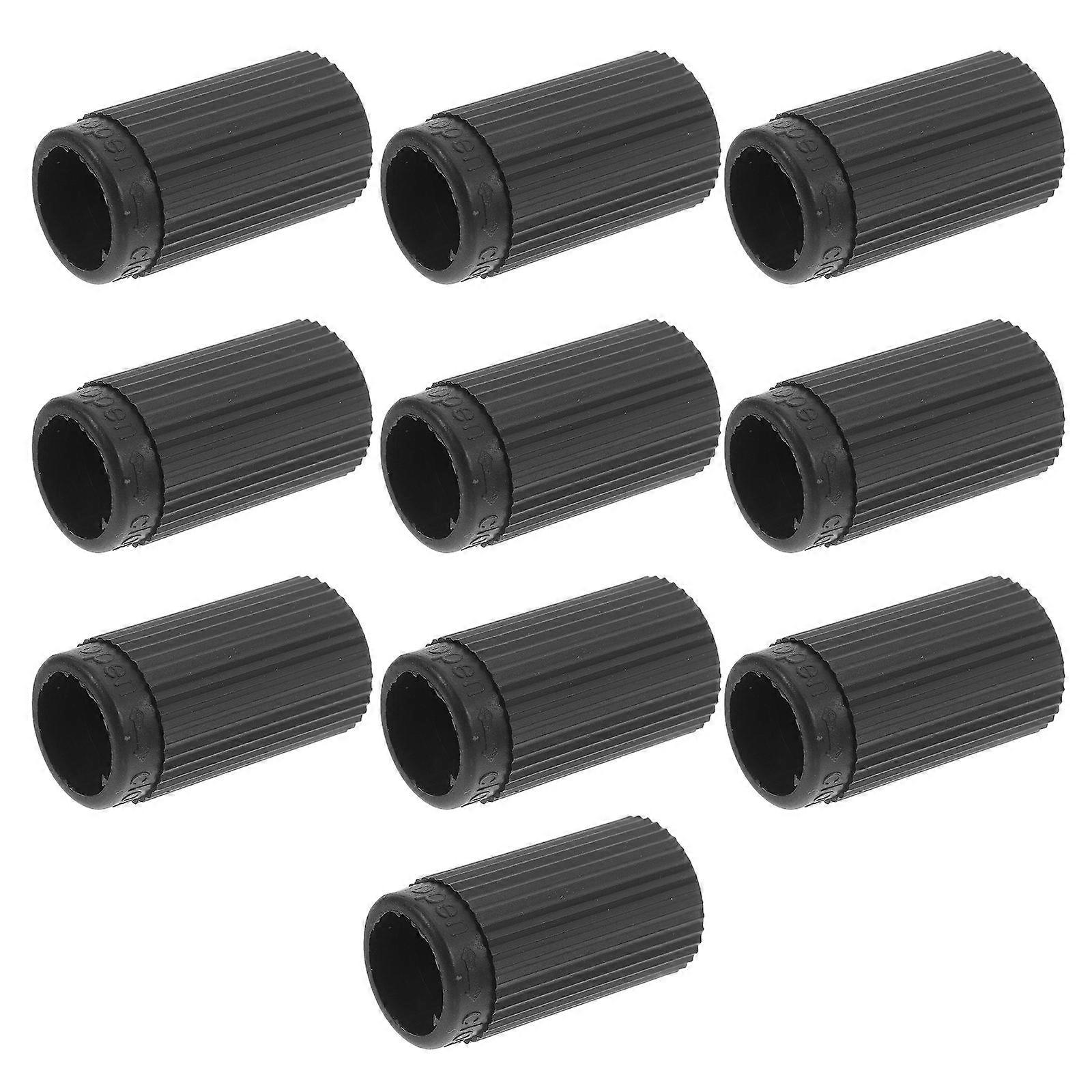 Mop Rod Accessories Mop Replacement Bar for Easy Installation 10Pcs Plastic Sleeves