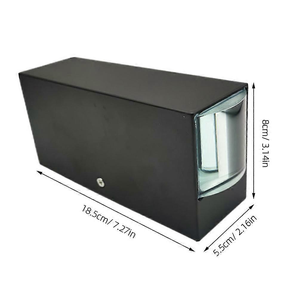 Indoor LED Wall Light with Dual-Headed Design for Corridor 2Pcs Wall Lamp