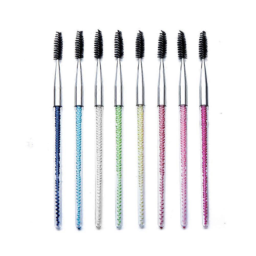 Eyelash Combs Portable Eyelash Brush for Eyebrow Use 6Pcs Assorted Color