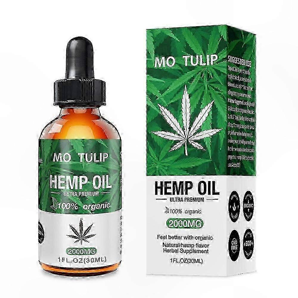 Pure Hemp Seed Oil 30ml - Triple Pack with Dropper