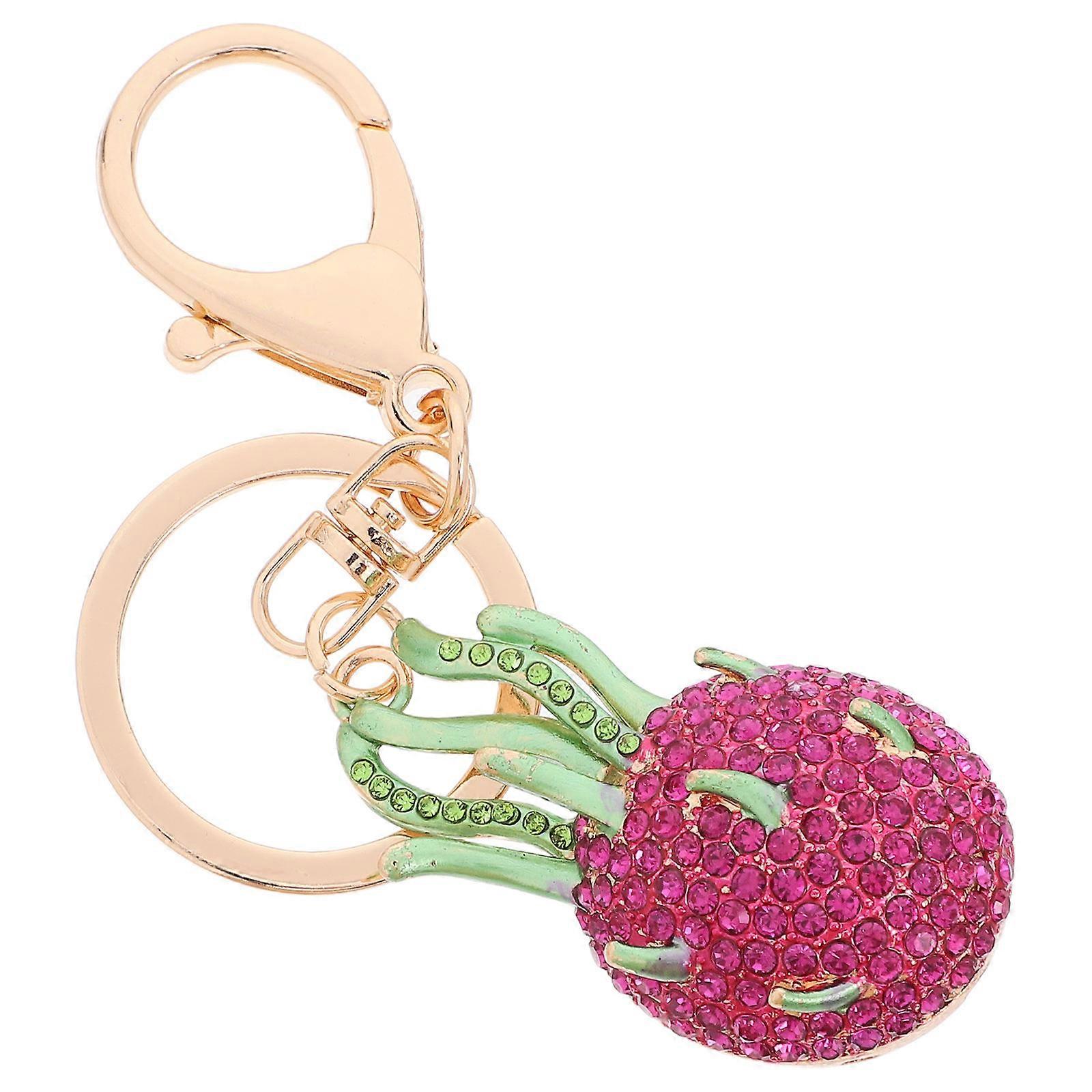 Fruit Keychain for Bag Unique Fruit Shape Keychain