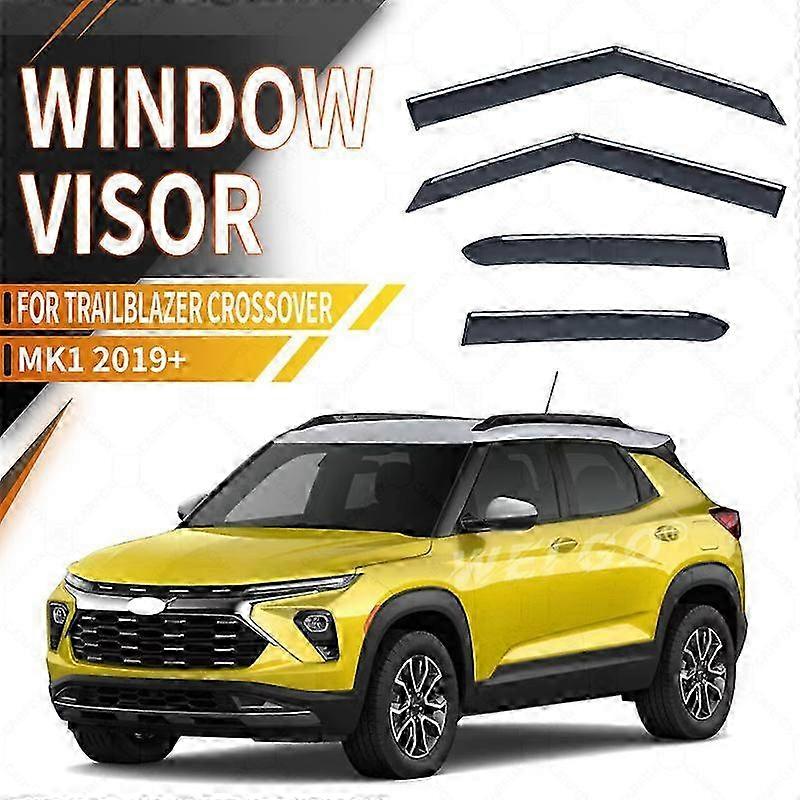 Applies To For Trailblazer Crossover 2011-2022+ Car Window Visor Awning Shelters Windshield Window Rain Sun Shade Accessories Car Styling