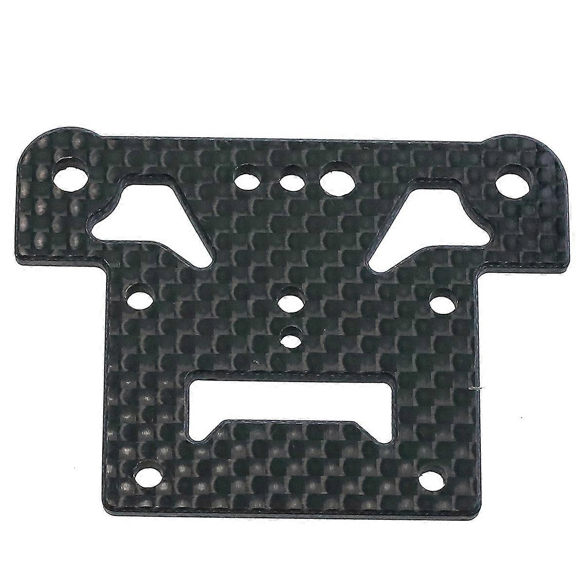RC Car Upgrade Carbon Fiber Steering Cover Plate for ARRMA 6S Mojave 1/6 1/7 Typhoon F1 Crossing