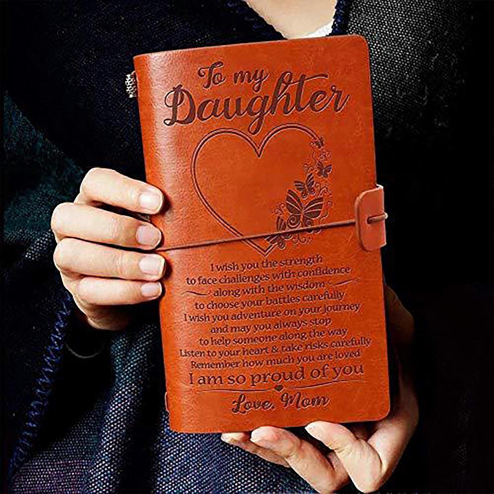Xeyise Journal Notebook Smooth Writing Premium Thickened Page Faux Leather Handmade Recipe Book Monthly Planner