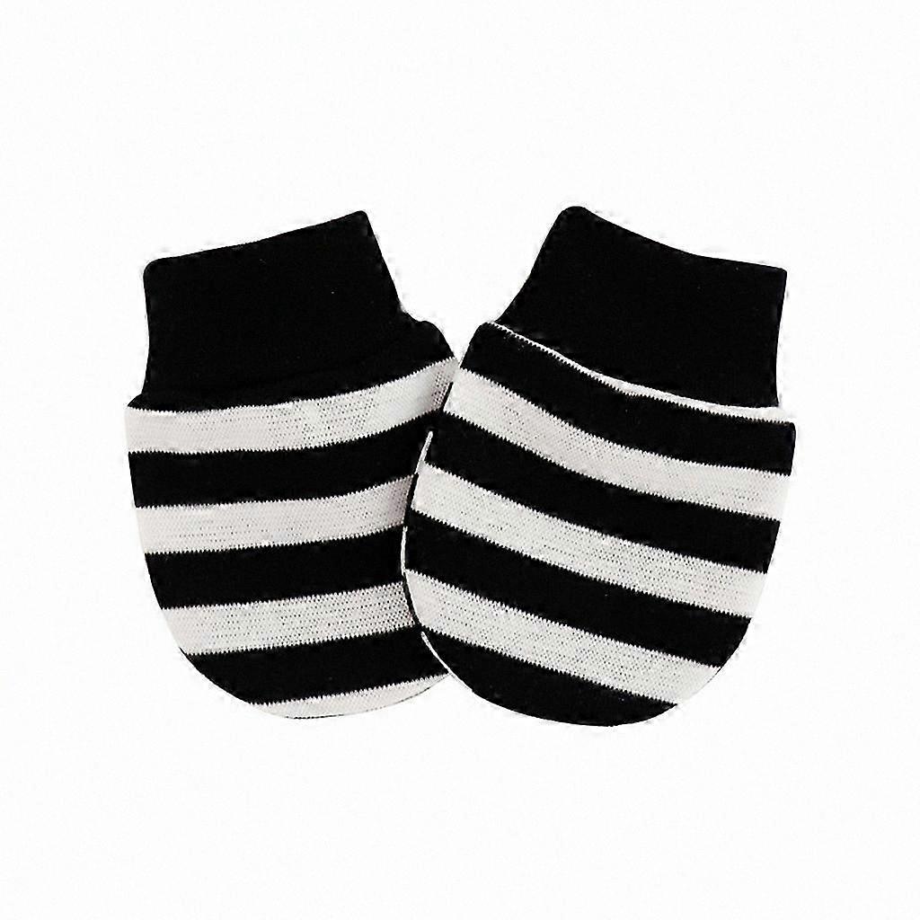 Soft Cotton Gloves for Newborns with Anti-Scratch Feature for Face Protection