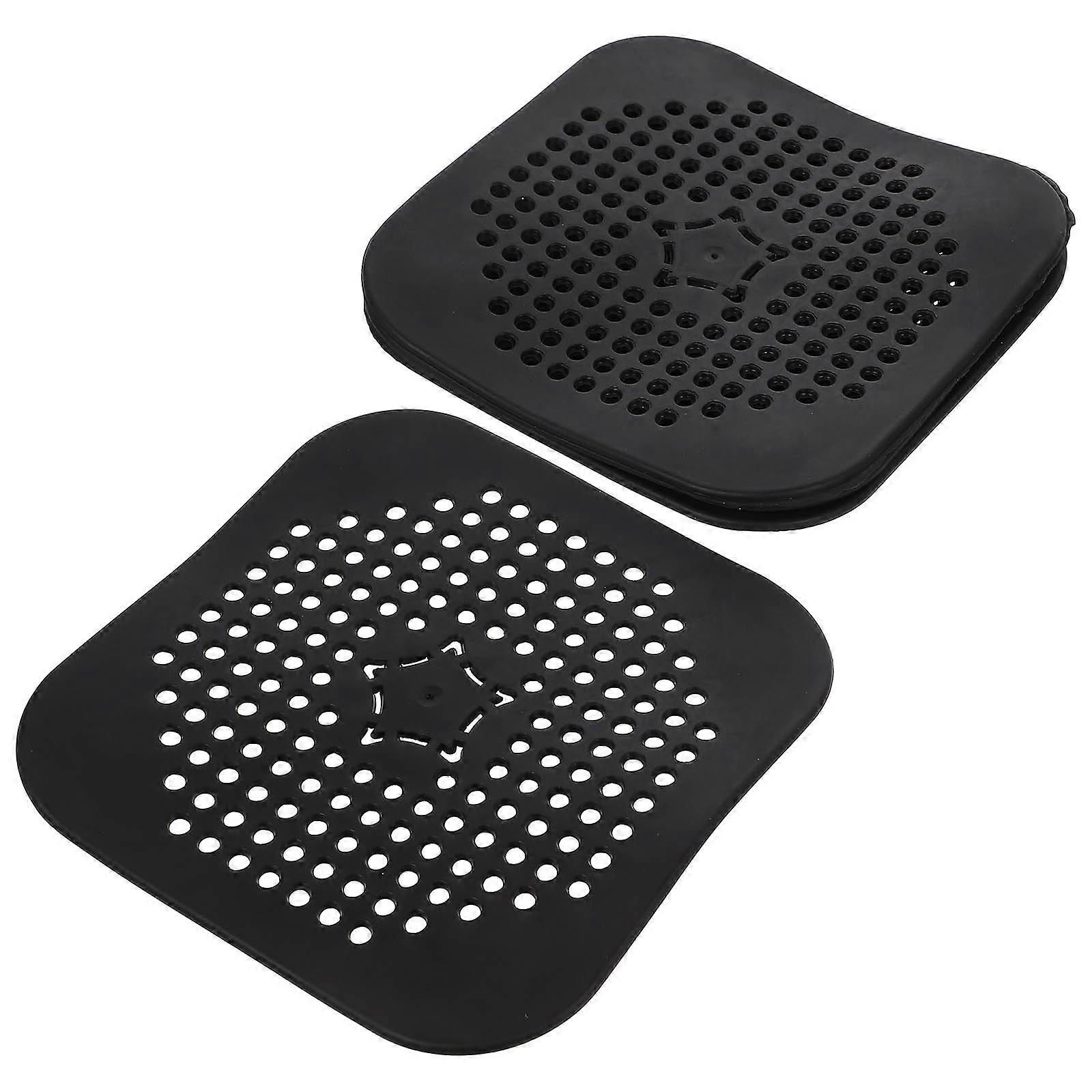 Silicone Shower Drain Cover Floor Sink Strainer for Home Use 16Pcs