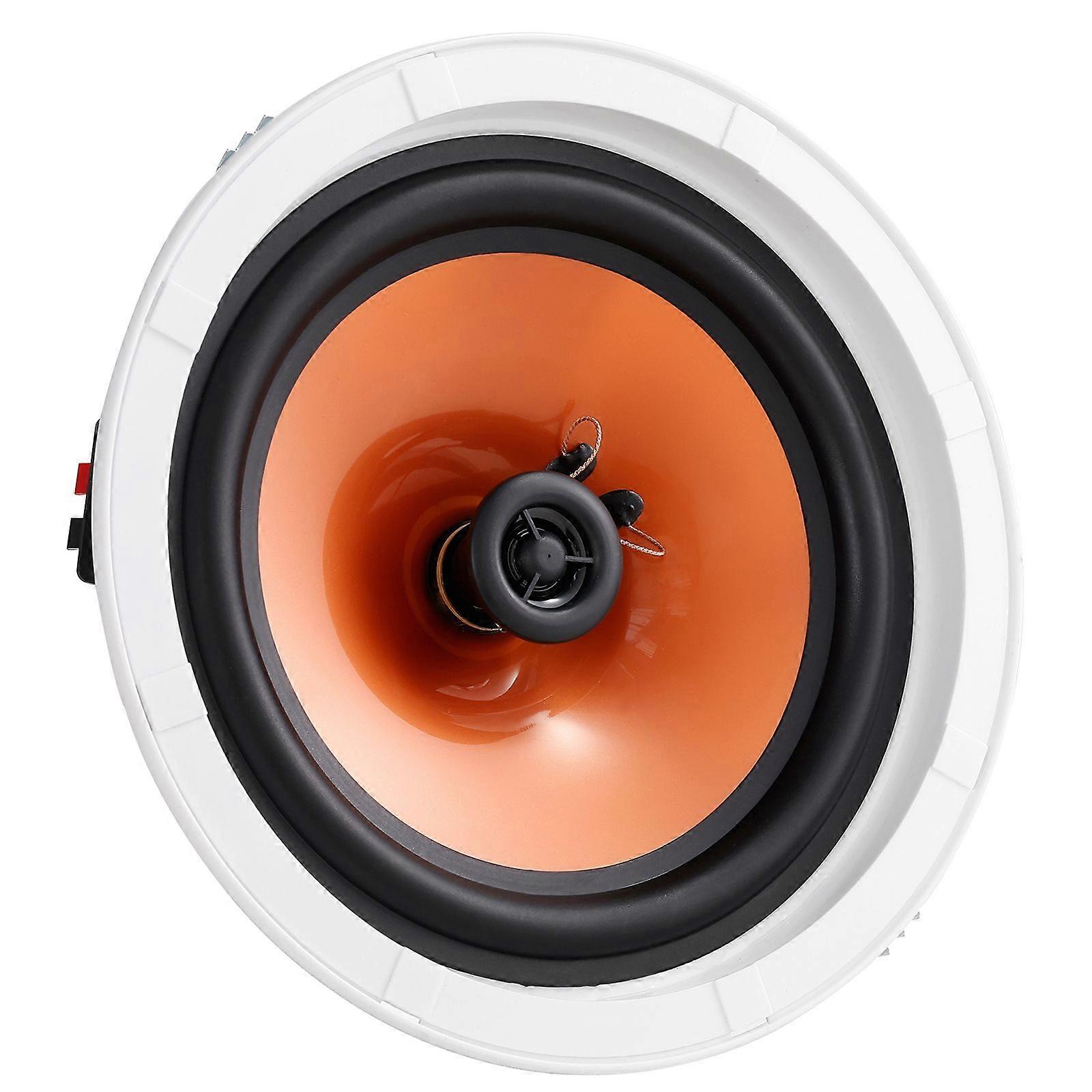4 PCs 8 Inch in Ceiling Speakers, 100-Watts, Flush Mount Ceiling & in-Wall Speakers System with 8Impedance 89dB Sensitivity