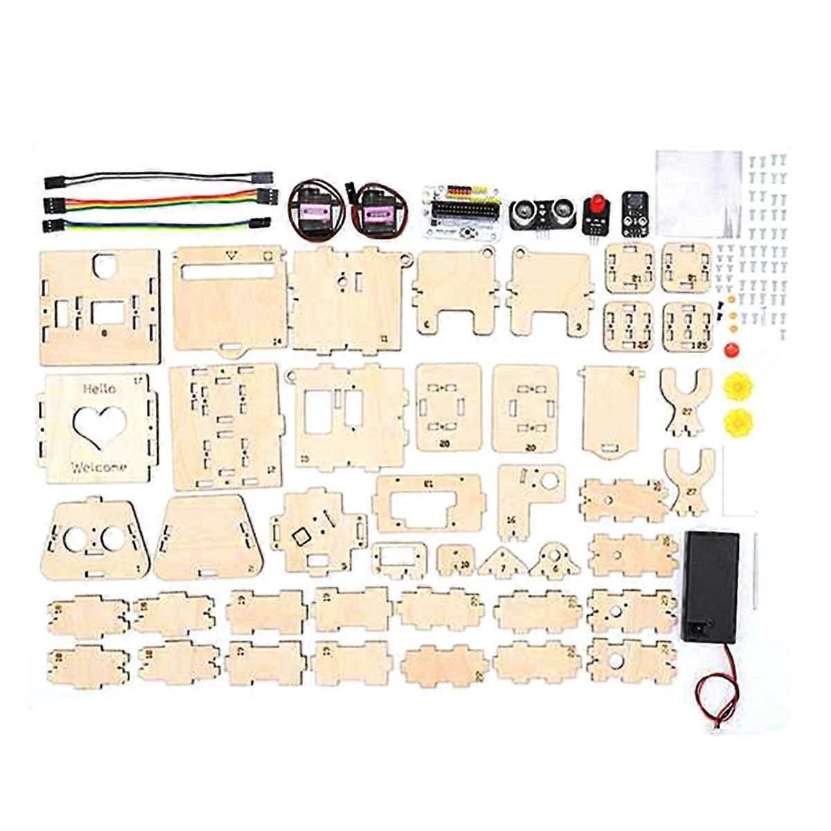 Programmable Dual Intelligent Programmable Welcome Robot Kit