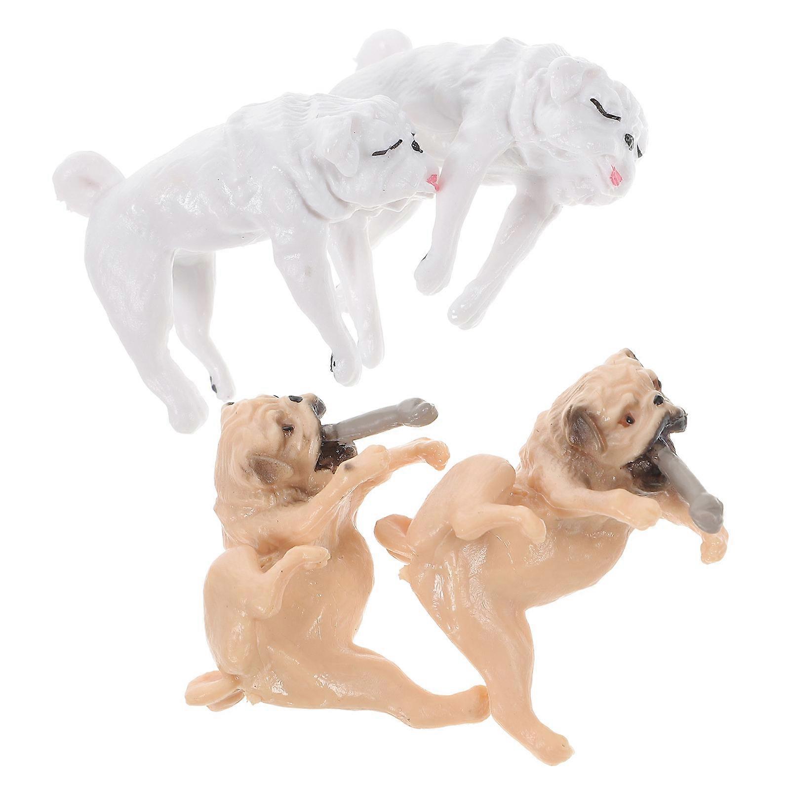 Small Puppy Figurines 20 Pcs Dog Shape Perfect For Fish Tank Pond Decoration With Creative Design