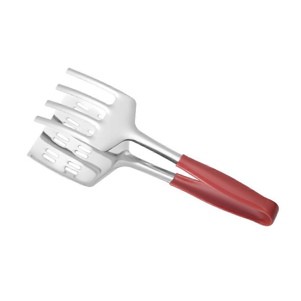 Fried Steak Spatula 1Pcs Kitchen Utensil For Home Daily Use Ergonomic Handle Red Heat Resistant