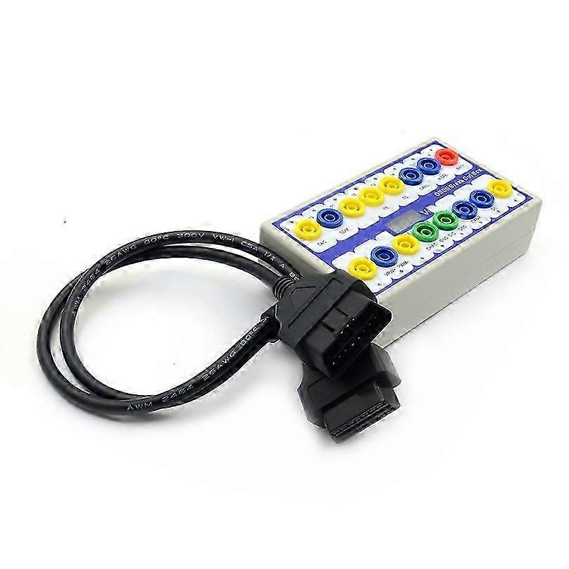 2025 OBD2 Protocol Detector & BreakOut Box For OBD line Signal Judgment & Transfer