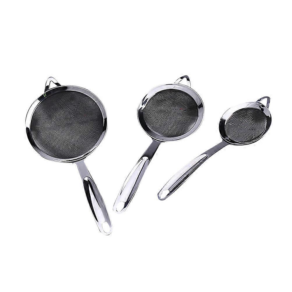 Stainless Steel Tea Filter for Kitchen with 6Pcs Mesh Sieves