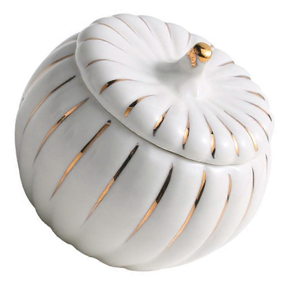 Ceramic Kitchenware Bowl with Lid for Soup Serving 2Pcs White