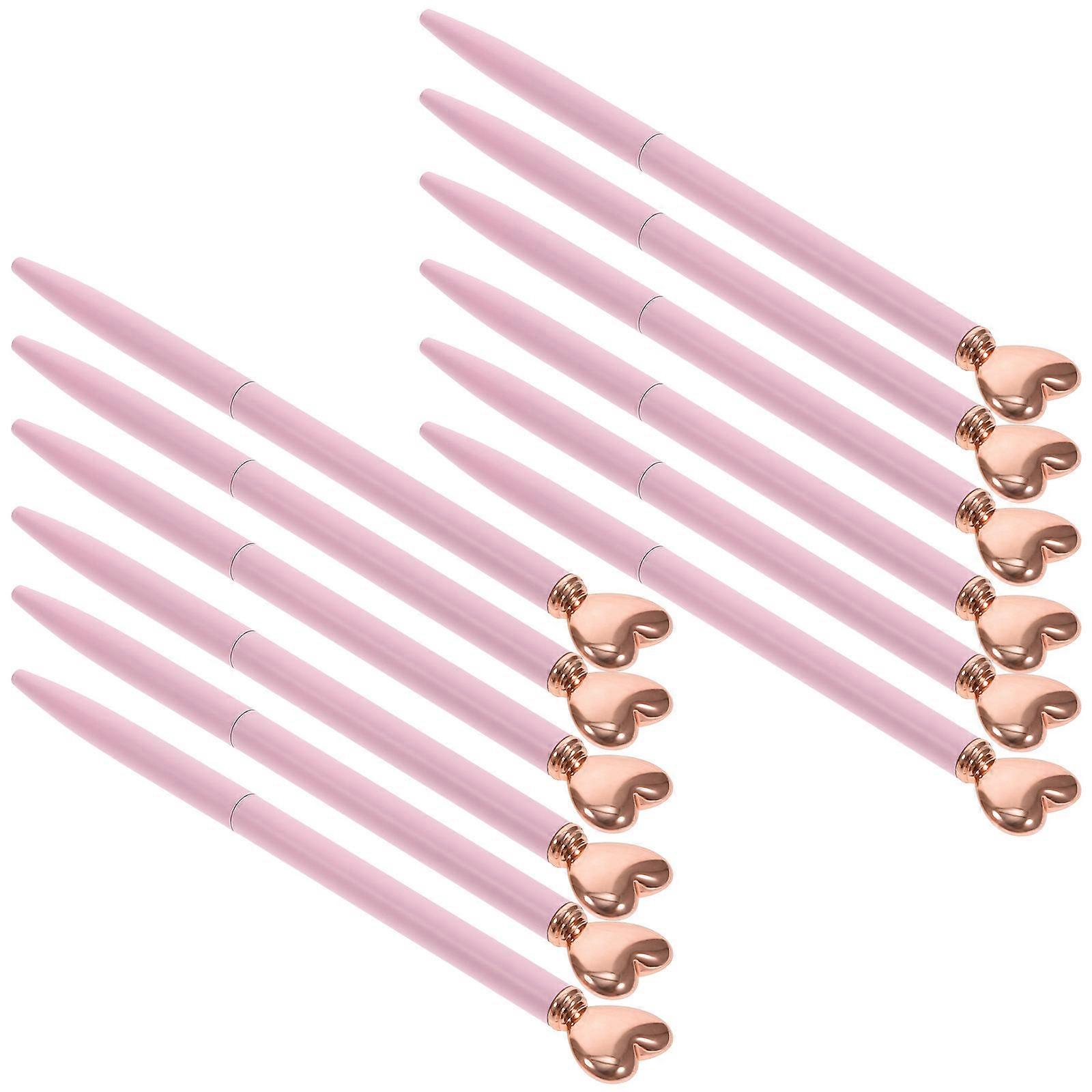 36Pcs Pink Ballpoint Pen Multi-Function Writing Pen for Students