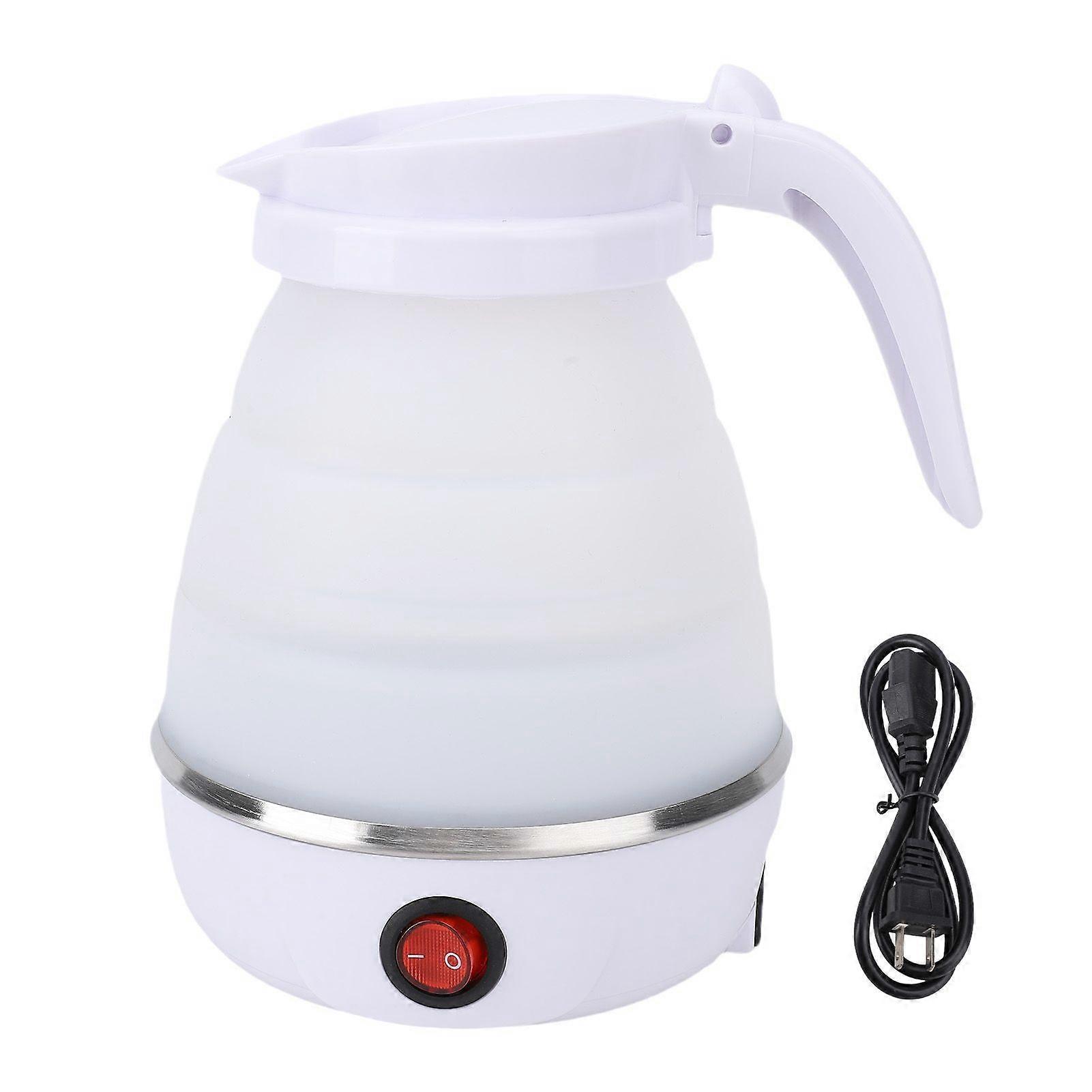 600W Foldable Electric Kettle 600ml Portable Efficient 6 Min Fast Boiled Safe for Travel Camping Home Use JP Plug