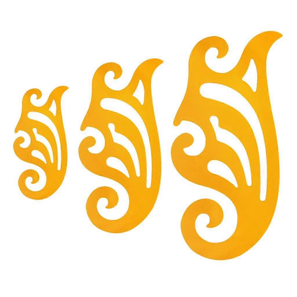 3Pcs French Curve Ruler Quilting Template for Patchwork Sewing Tool for Tailors