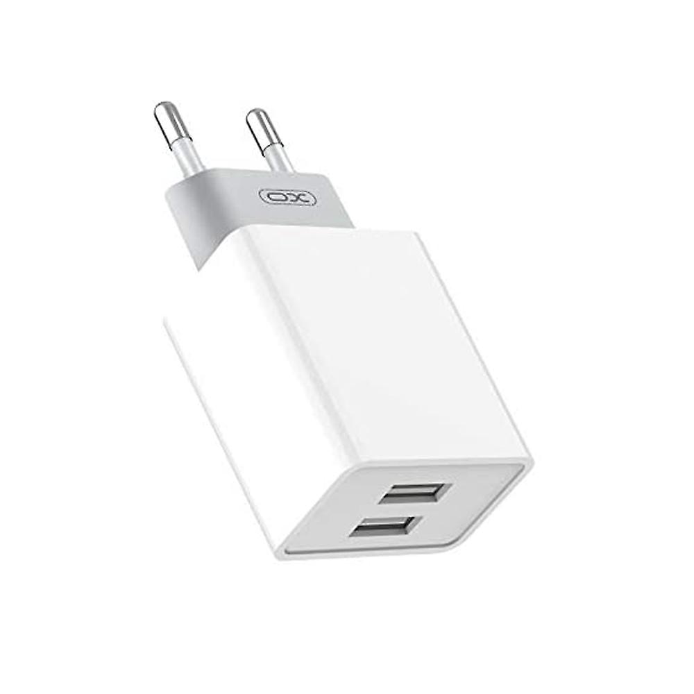 Charger 2-USB ports fast charging 5V = 2.4A