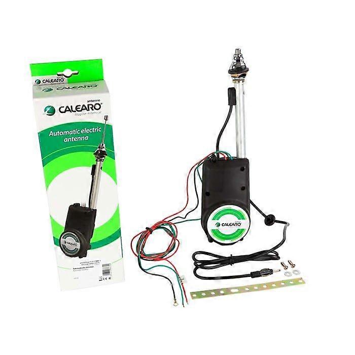 Automatic chrome AM/FM telescopic antenna