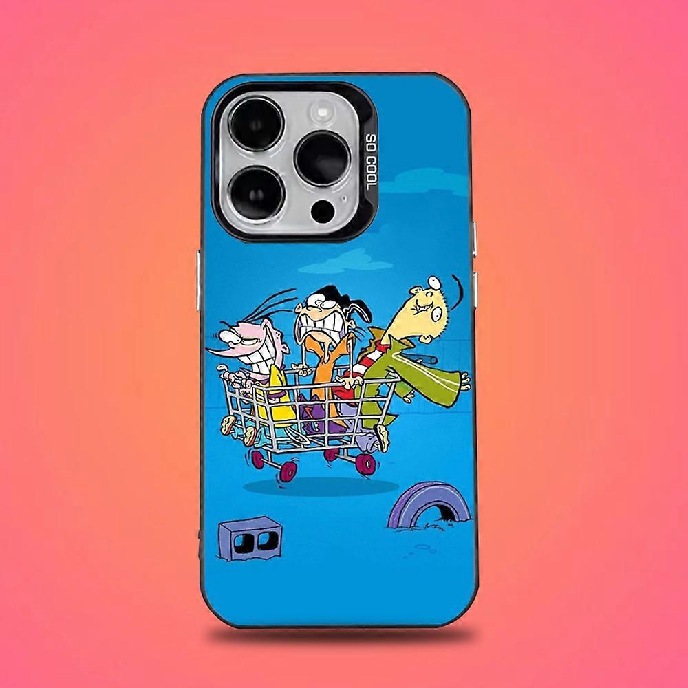 Cute Ed E-Edd N E-Eddys Phone Case For iPhone 16,15,14,13,12,11,Pro,Max,Plus,Mini,XS,SE Anti Fall Black Matte Hard Bumper
