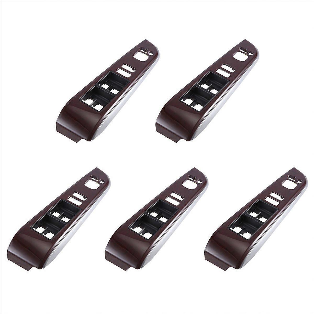 5X 74232-06490-E0 Car Front Window Lift Switch Trim Panel for 7Th 2012-2017 74232-06490-