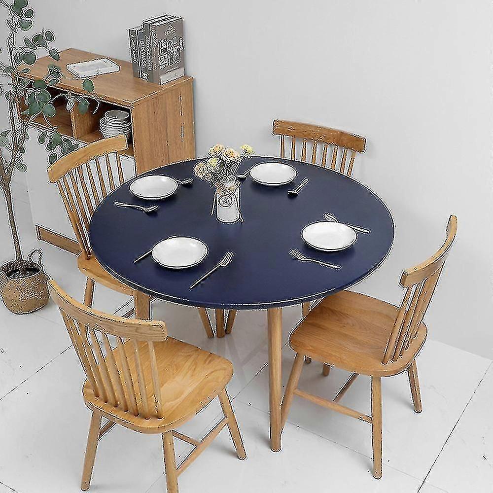 Nappe ronde lavable imperméable à l’eau Elastic Edge Nappe Housse Home Decor