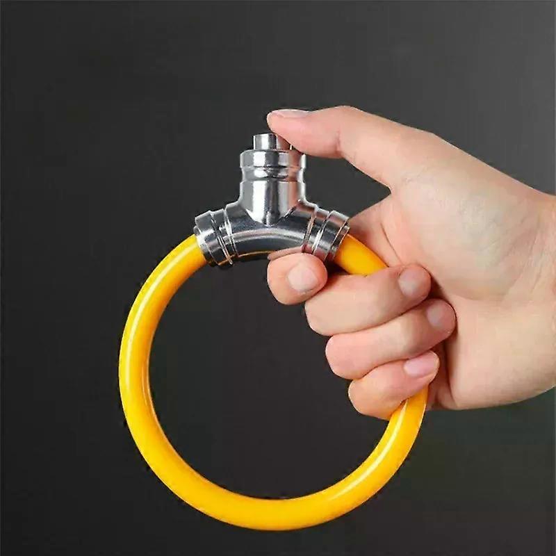 Hardware Portable Thickened Cable Ring Lock Mountain Bike Anti-Theft Lock (Including 2 Keys Not Applicable)