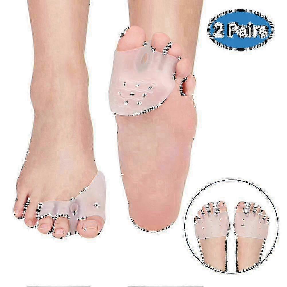 Doact Silicone Toe Separators 1 Pair - 3 & 5 Toe Pads