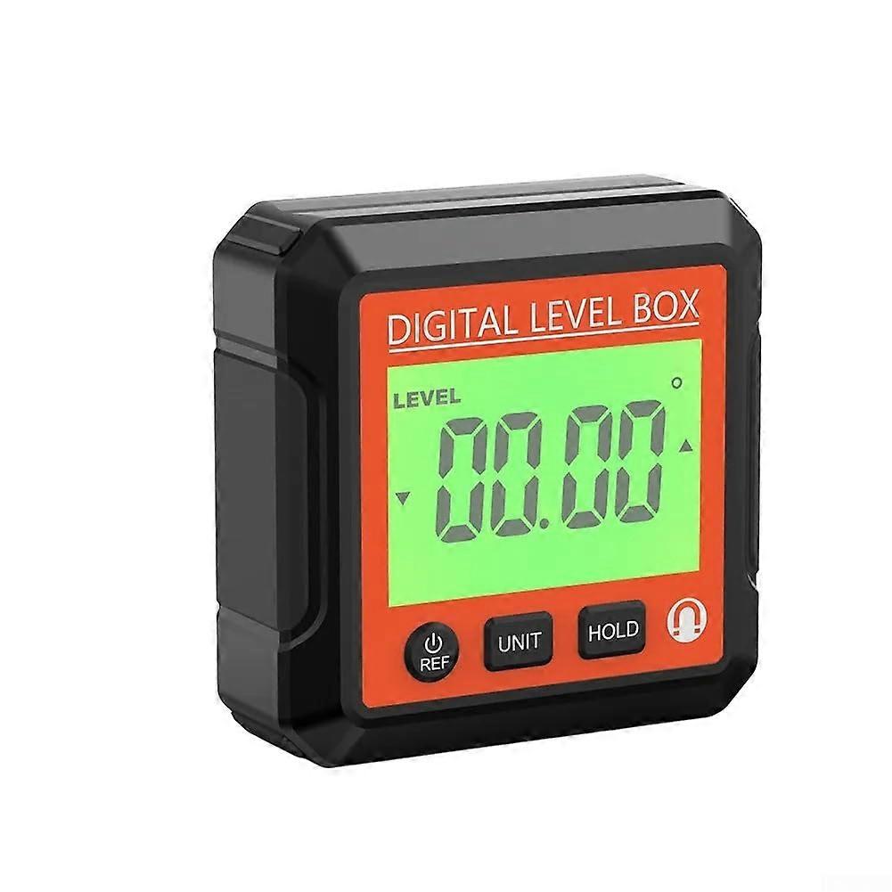 Digital Magnetic Protractor With Angle And Slope Measurement, Unit Conversion, Secure Hand Magnet, Data Lock LL031