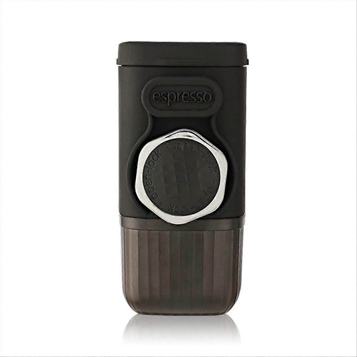 Portable Espresso Maker for Ground Coffee & Capsules