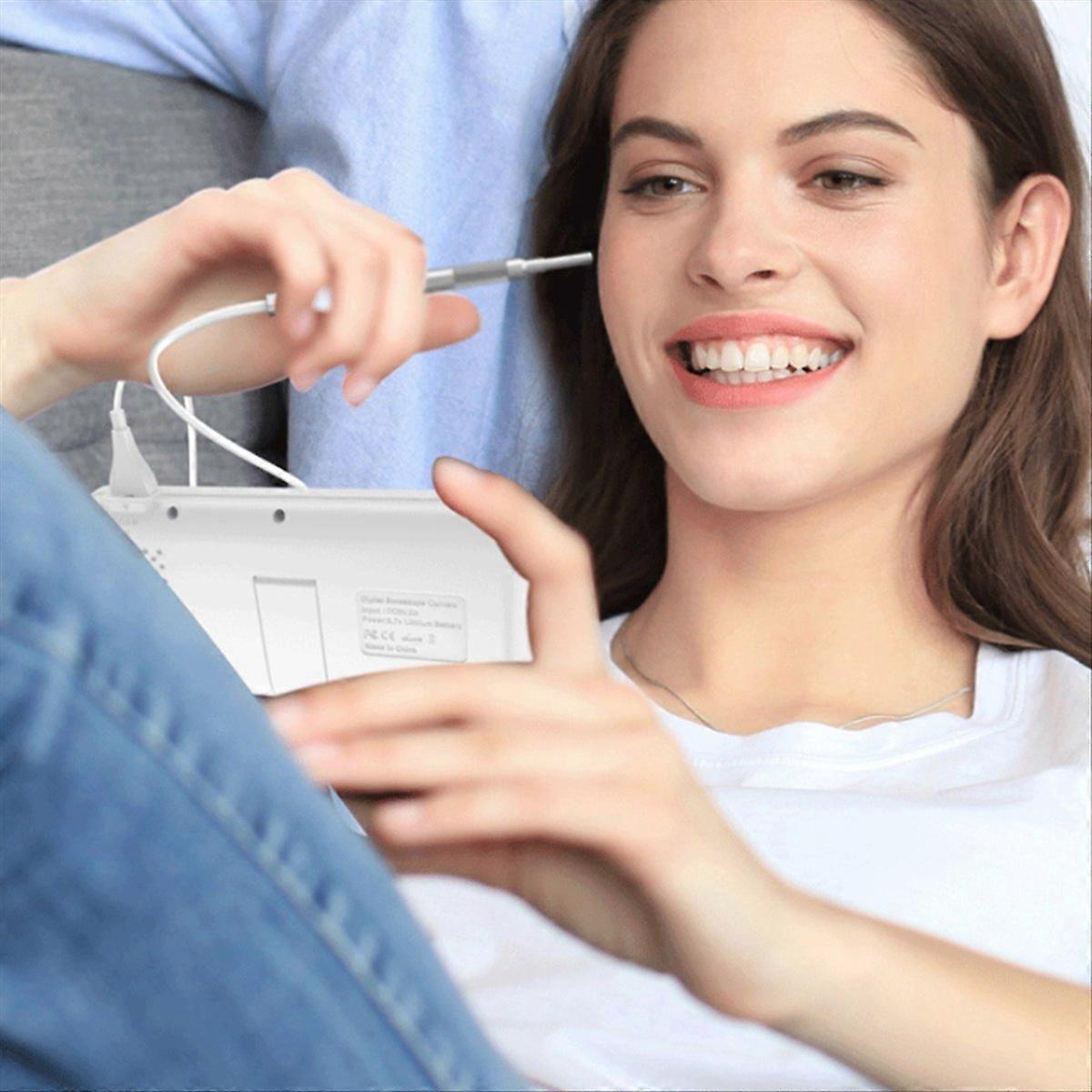 Digital Otoscope, In-Ear Camera, Earwax Removal Tool,Visual Ear Spoon