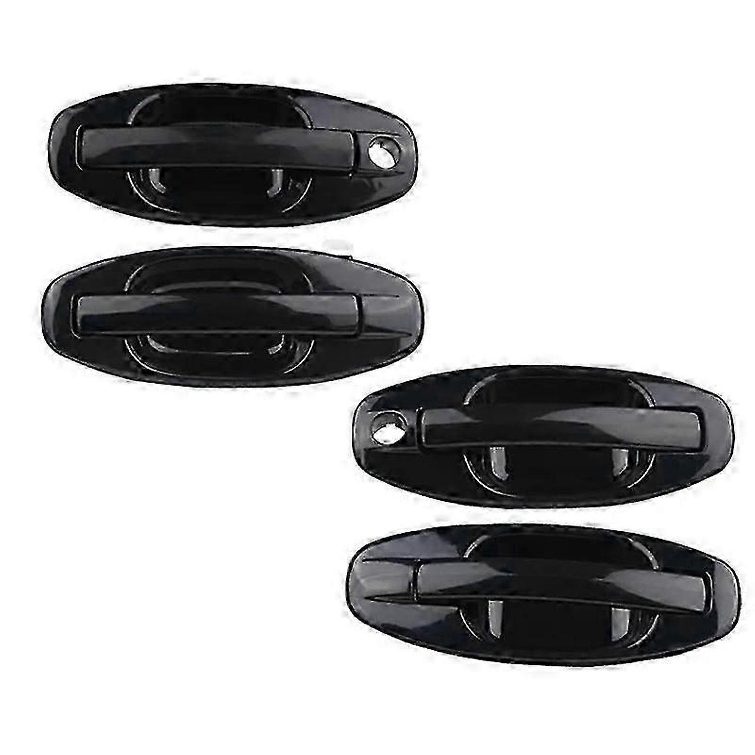 Set of 4 Car Outside Handle Bowl Compatible with Hyundai Santa Fe 2001-2006