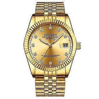 FNGEEN 7008 Men Fashion Diamond Dial Watch Couple Watch 25-26