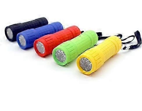 10-Pack Professional Outdoor Mini Flashlights Set, Super Bright 100 Lumen LED