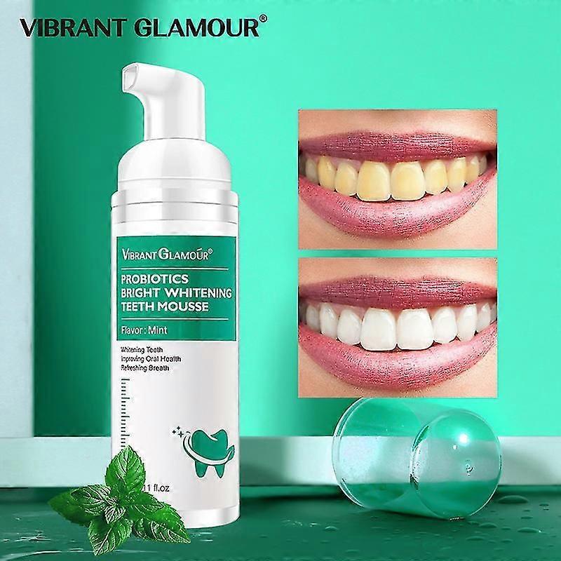 Vibrant Glamour Teeth Foaming Mousse Toothpaste Foaming Toothpaste Dental C