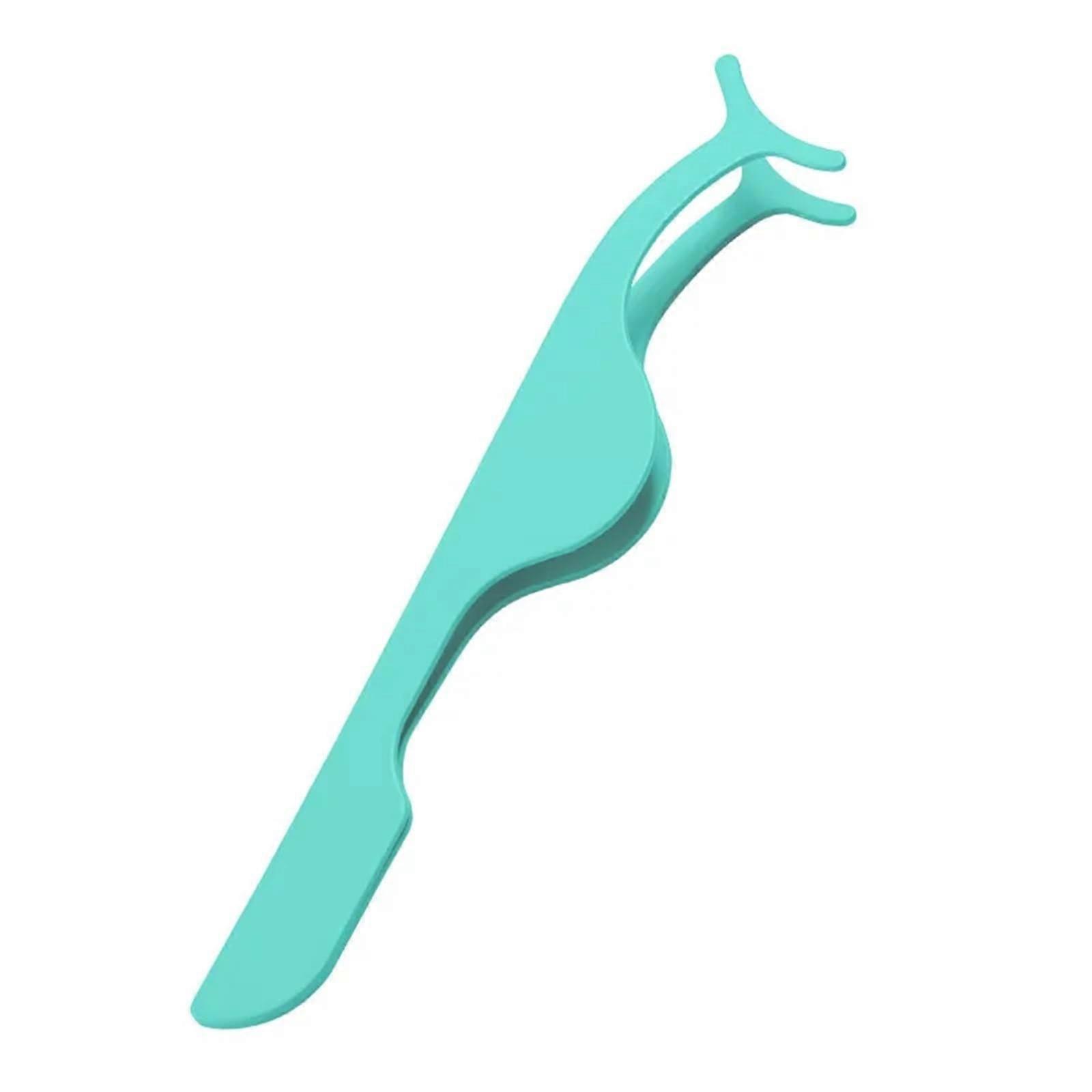 False Eyelash Tweezers 3Pcs Set, Eyelash Extension Curler Nipper, Fake Lash Applicator, Makeup Forceps Tools Color6