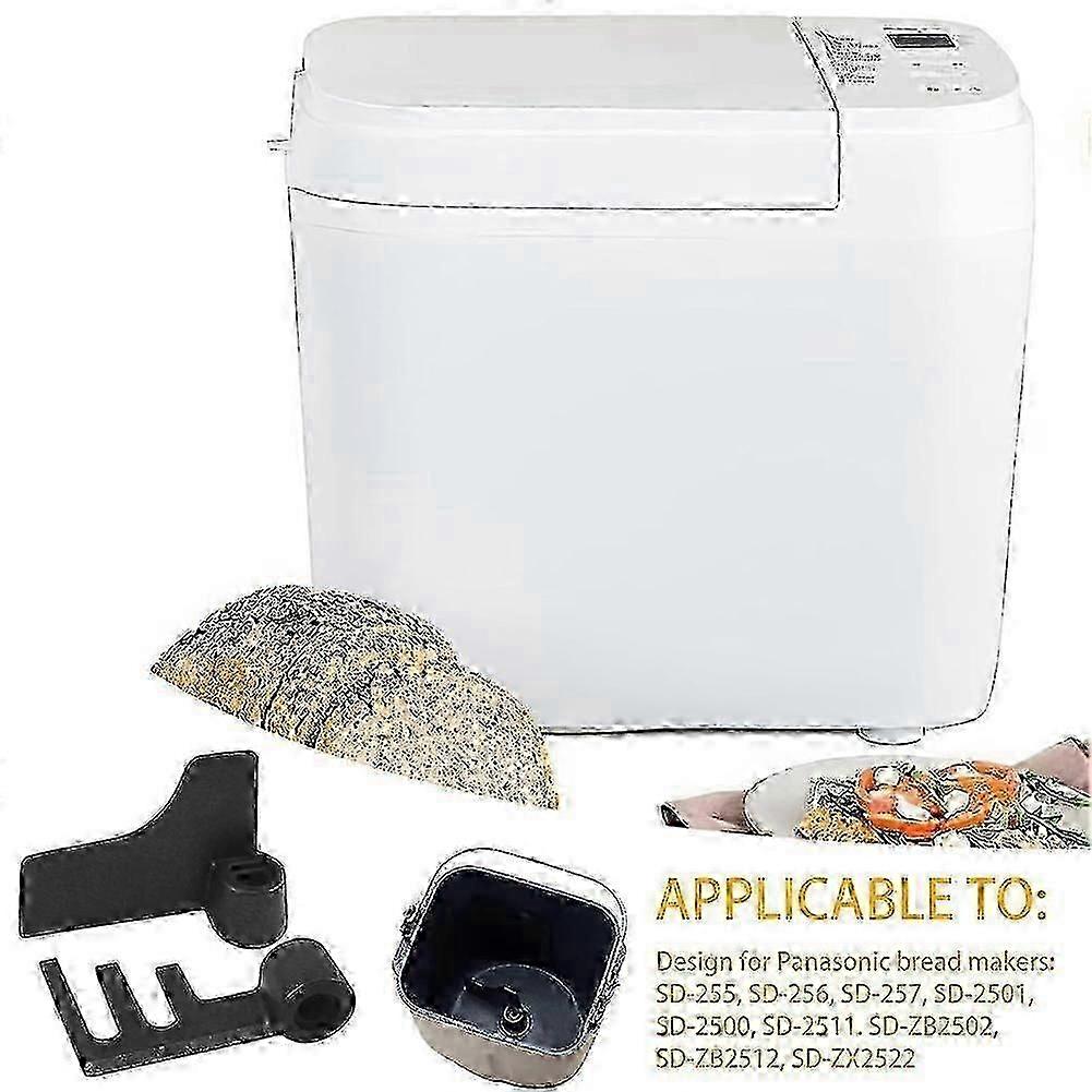 2 PCS Bread Maker Paddle Replacement Set, Bread Maker Paddle Compatible for Panasonic SD-256/SD-257/SD-2501/SD-2500
