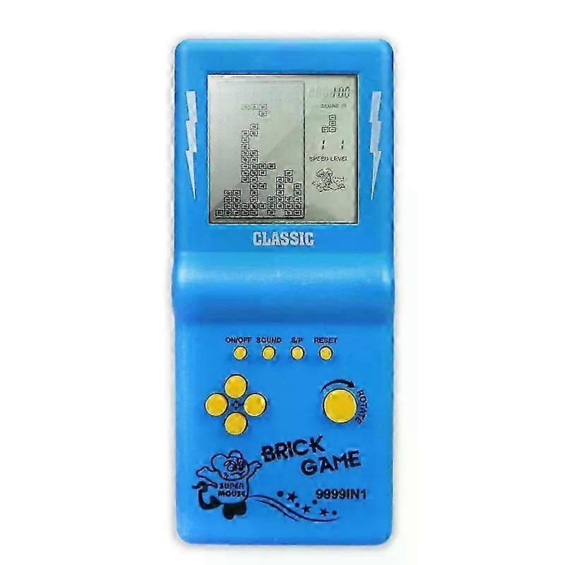 Large Screen Handheld Game Console Built-in 23 Games Classic Retro Game Players Machine Brick Game with Music Playback