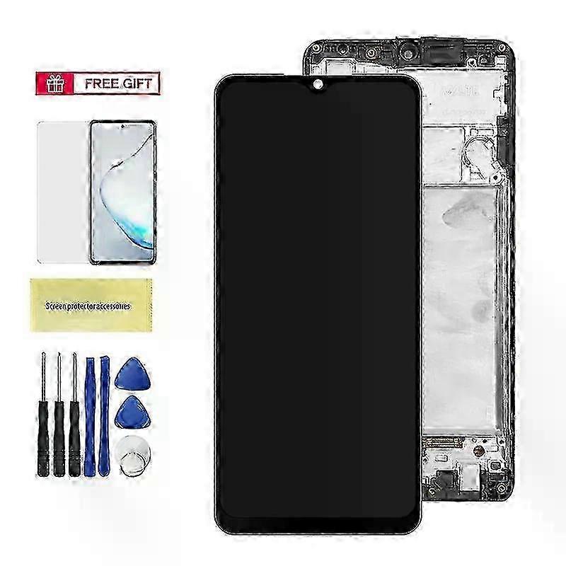 A32 A325 A325F A325F/DS Display Screen Assembly for Samsung Galaxy A32 Lcd Display Touch Screen Digitizer Assembly with Frame