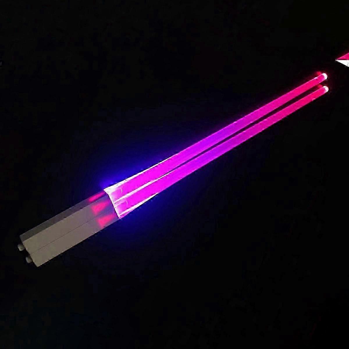 Baguettes Illuminer - LED Glowing Light Saber Chop Sticks - Réutilisable Sushi Lightup Sabres Chopstick 9 Variations de Couleur LED Stick Chopsticks