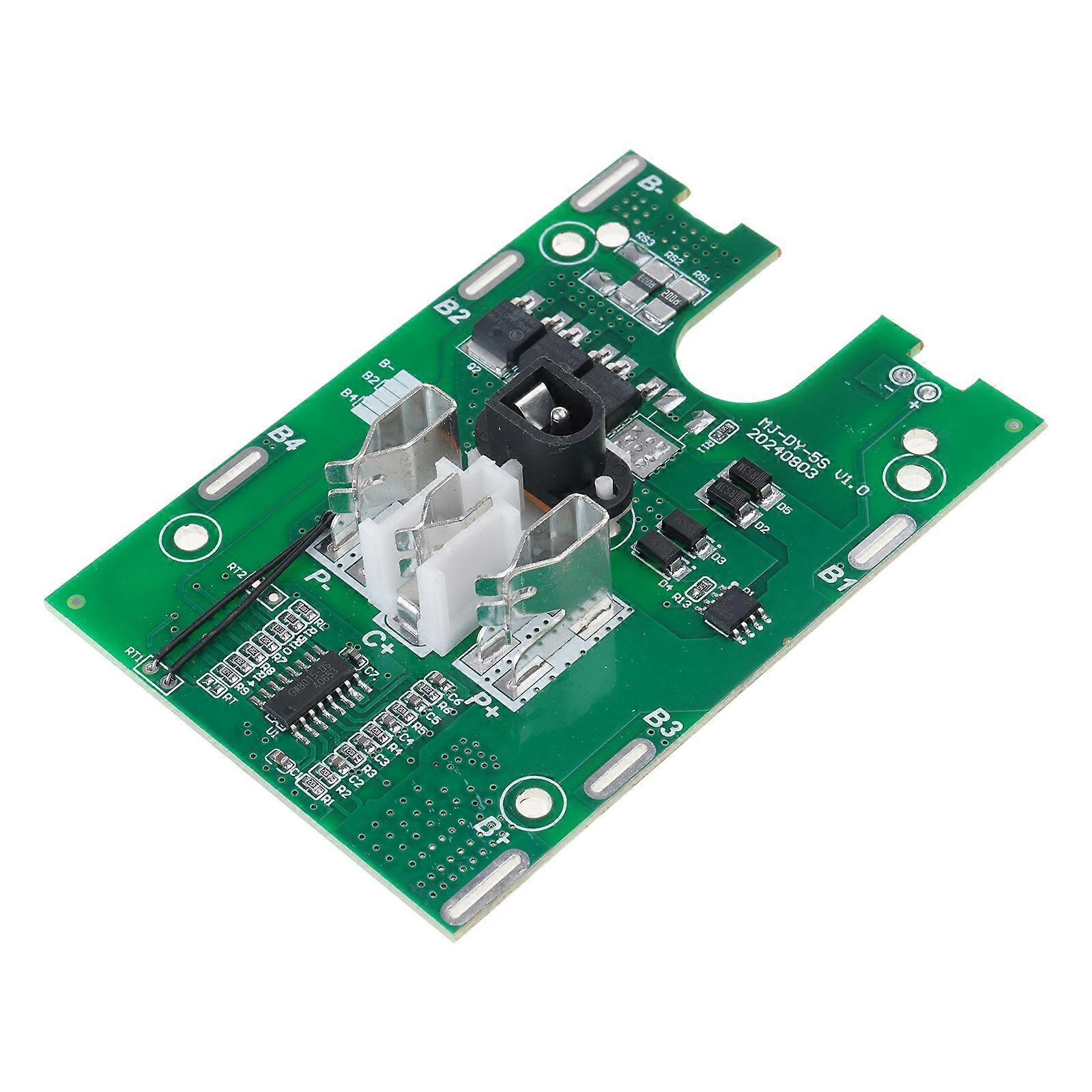 Battery Charging Protective Board for 21V Battery Pack Protective Circuit Module Power Tool Over charging Protective Multicolor